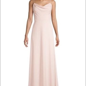 Adrianna Papelle matte crepe cowl dress💞
